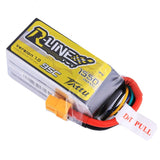 Tattu R-Line 1550mAh 95C 4S1P lipo battery pack with XT60 Plug