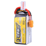 Tattu R-Line 1550mAh 95C 4S1P lipo battery pack with XT60 Plug